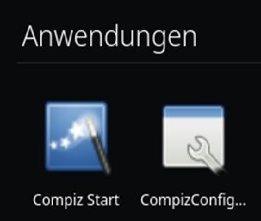 COMPIZ - Fenstermanager Verknüpfungen